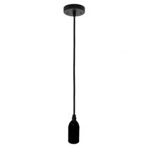 Lustre Pendente Taschibra Dot Metal Longo E27 Bivolt Preto