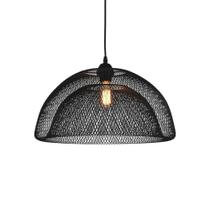 Lustre Pendente Taschibra Faces Preto E27 Bivolt