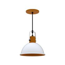 Lustre Pendente Taschibra Factory Cúpula P E27 Bivolt Branco Fosco Lustre Pendente Taschibra Factory Cúpula P E27 Bivolt Branco Fosco