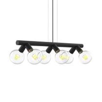 Lustre Pendente Taschibra Ficus Preto E27 Bivolt