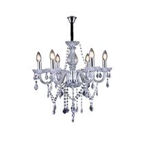 Lustre Pendente Taschibra Glam 6 Transparente E14 Bivolt Lustre Pendente Taschibra Glam 6 Transparente E14 Bivolt