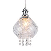 Lustre Pendente Taschibra Jelly Cristal Transparente E14 Bivolt Lustre Pendente Taschibra Jelly Cristal Transparente E14 Bivolt