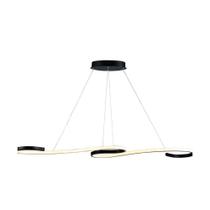 Lustre Pendente Taschibra Milão 30w Led 109cm Luz Quente 3000k Bivolt Preto Lustre Pendente Taschibra Milão 30w Led 109cm Luz Quente 3000k Bivolt Preto