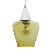 Lustre Pendente Taschibra Monalisa Boreal Conhaque E27 Bivolt