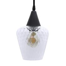 Lustre Pendente Taschibra Monalisa Boreal Transparente E27 Bivolt