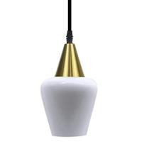 Lustre Pendente Taschibra Monalisa Pp Branco Leitoso E27 Bivolt Ouro Lustre Pendente Taschibra Monalisa Pp Branco Leitoso E27 Bivolt Ouro