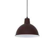 Lustre Pendente Taschibra Td 821 E27 Bivolt Marrom