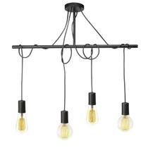 Lustre Pendente Taschibra Tears Linear E27 Bivolt Preto Lustre Pendente Taschibra Tears Linear E27 Bivolt Preto