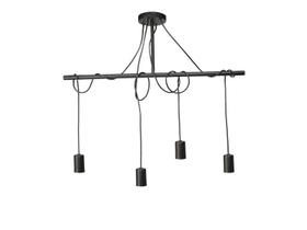 Lustre Pendente Taschibra Tears Linear Preto E27 Bivolt Lustre Pendente Taschibra Tears Linear Preto E27 Bivolt