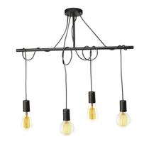 Lustre Pendente Taschibra Tears Linear Preto E27 Bivolt Lustre Pendente Taschibra Tears Linear Preto E27 Bivolt