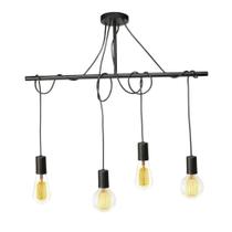 Lustre Pendente Taschibra Tears Linear Preto E27 Bivolt Lustre Pendente Taschibra Tears Linear Preto E27 Bivolt