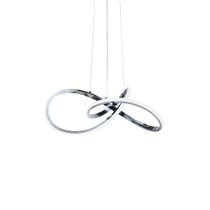 Lustre Pendente Taschibra Tóquio Led Bivolt Cromado Lustre Pendente Taschibra Tóquio Led Bivolt Cromado