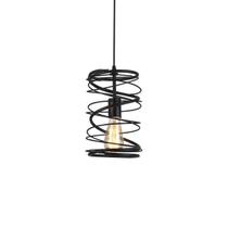 Lustre Pendente Taschibra Twister Preto E27 Bivolt Lustre Pendente Taschibra Twister Preto E27 Bivolt