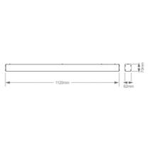 Lustre Pendente Taschibra Vetor Linear Led 35w Bivolt Preta 4000k Luz Neutra Lustre Pendente Taschibra Vetor Linear Led 35w Bivolt Preta 4000k Luz Neutra