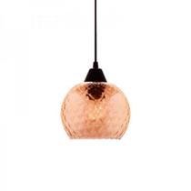 Lustre Pendente Taschibra Yasmin Boreal Conhaque E27 Bivolt