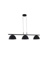 Lustre Pendente Versa Retangular Industrial 1 Metro Preto 376