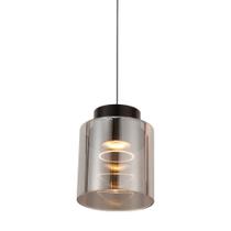 Lustre Pendente Vidro LED 7W 15,5x19 cm