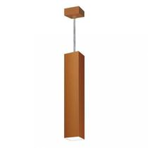 Lustre Pendente Viena Quadrado 45cm Woods