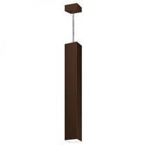 Lustre Pendente Viena Quadrado 60cm Woods