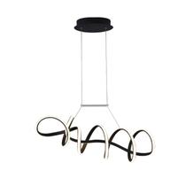 Lustre Pendente Zig 1x35w 3000K 1800 Lúmens TP003B TP003B Bella Iluminação