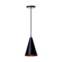 Lustre Pendentes Interno Cone P Alumínio Decorações Lustre Pendentes Interno Cone P Alumínio Decorações