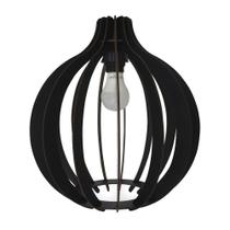 Lustre Pêndulo de Teto Luminária Pendente Preto Lustre Pêndulo de Teto Luminária Pendente Preto