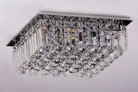 Lustre Plafon Cristal Egípcio Importado 30cm Quadrado 562/30 Lustre Plafon Cristal Egípcio Importado 30cm Quadrado 562/30
