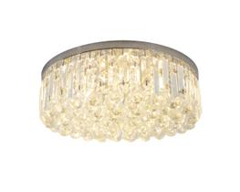 Lustre Plafon Cristal Egípcio Importado 40cm Redondo 609/40 Lustre Plafon Cristal Egípcio Importado 40cm Redondo 609/40
