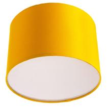 Lustre Plafon Cupula Dome 30x20cm Magnífico Amarelo