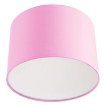 Lustre Plafon Cupula Dome 30x20cm Magnífico Rosa
