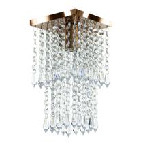 Lustre Plafon De Cristal Acrilico Spark New Cobre