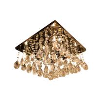 Lustre plafon de cristal estilo victoria