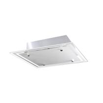 Lustre Plafon de Sobrepor de vidro para 02 lâmpadas 30cm Ideal para Sala, Quarto, Cozinha, Banheiro 110v/220v Branco