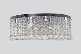 Lustre Pláfon Em Alto Brilho Para Sala De Estar Vai Montado