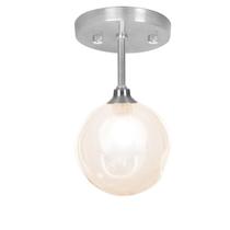 Lustre Plafon Escovado Harmony Ambar 23x14 cm Lustre Plafon Escovado Harmony Ambar 23x14 cm
