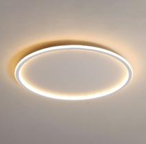 Lustre Plafon LED 20W Telaio 32cm Redondo Branco 3000K Bivolt