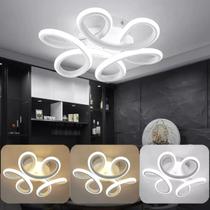 Lustre Plafon LED 25cm Luminária Teto 24 Watts Gimpo KJGD-338 Lustre Plafon LED 25cm Luminária Teto 24 Watts Gimpo KJGD-338