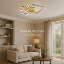 Lustre plafon moderno Sobrepor luz 3/1 com controle remoto Lustre plafon moderno Sobrepor luz 3/1 com controle remoto