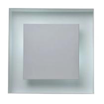 Lustre Plafon Quadrada Luz Indireta Sobrepor 30x30 - Nova Lume