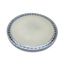 Lustre Plafon Sagitta Redondo Efeito Estrelado 24W Led Lustre Plafon Sagitta Redondo Efeito Estrelado 24W Led