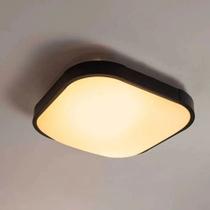 Lustre Plafon Sobrepor Sala Quarto Cozinha E27 30x30 Bivolt
