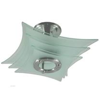 Lustre Plafon Sobrepor Teto - Estrelado Jateado - Sala Quarto Cozinha