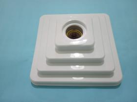 Lustre Plafonier Plafon luminária Quadrado E-27 Styllo BR Lustre Plafonier Plafon luminária Quadrado E-27 Styllo BR