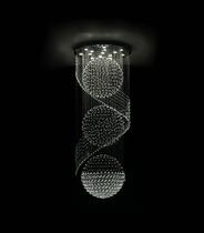 Lustre Redondo Espiral Com 2mt De Altura Lustre Redondo Espiral Com 2mt De Altura