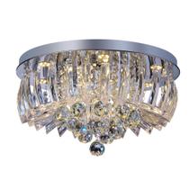 Lustre Sala Cristal Plafon de Sobrepor Led Gretta 24W Bivolt