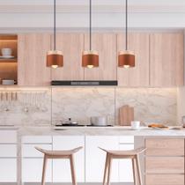 Lustre Sala Luminária de Teto Cozinha Pendente Quarto Cabeceira de Cama Bancada Balcão Lagos Detalhe Madeira Cozinha Bancada E27 Lustre Sala Luminária de Teto Cozinha Pendente Quarto Cabeceira de Cama Bancada Balcão Lagos Detalhe Madeira Cozinha Bancada E27