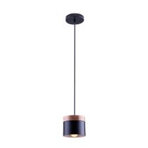 Lustre Sala Luminária de Teto Cozinha Pendente Quarto Cabeceira de Cama Bancada Balcão Lagos Detalhe Madeira Cozinha Bancada E27