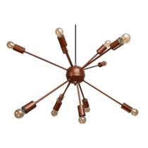 Lustre sputnik 12 hastes moderno para sala de jantar Lustre sputnik 12 hastes moderno para sala de jantar