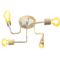 Lustre Sputnik Aranha 4 Braços luminária Industrial - Ilustre Lar