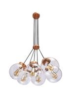 Lustre vintage 6 lampadas